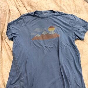 Marine Layer Blue Mountain Graphic Tee Men’s Larger